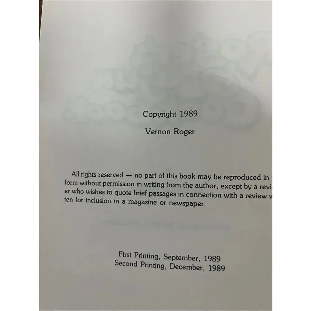 Vernon Rogers cookbook